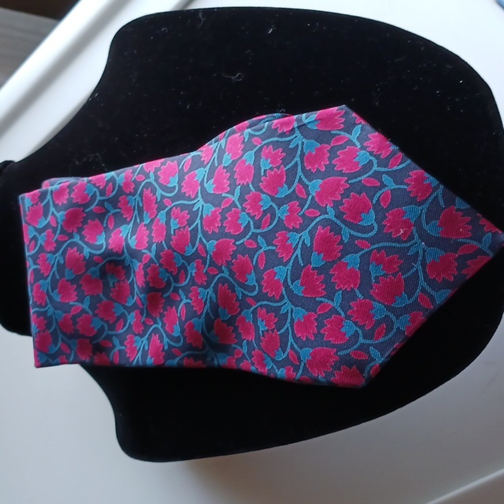 Claybrooke Designer Silk Floral Necktie Men's